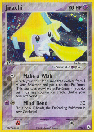 Jirachi (8/101) Holofoil Rare - Moderate Play