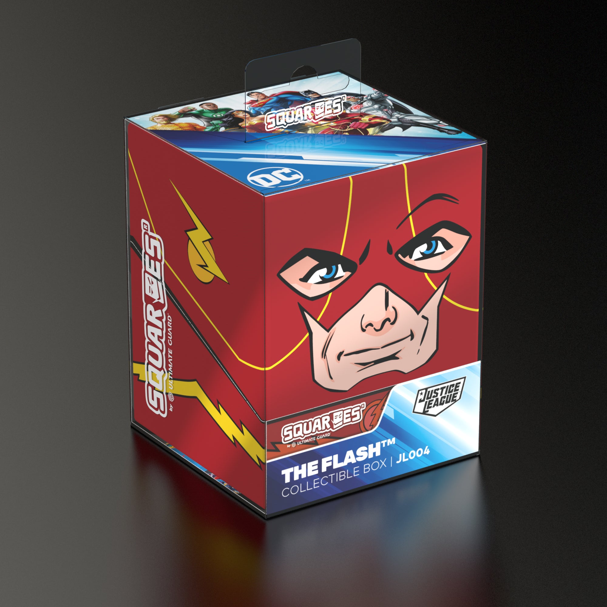 Squaroes 100+ Deckbox: DC Comics Justice League - The Flash