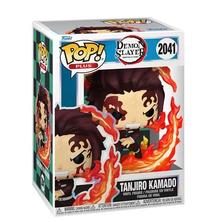 POP Figure: Demon Slayer #2041 - Tanjiro Kamado (Dancing Flash) (Plus)