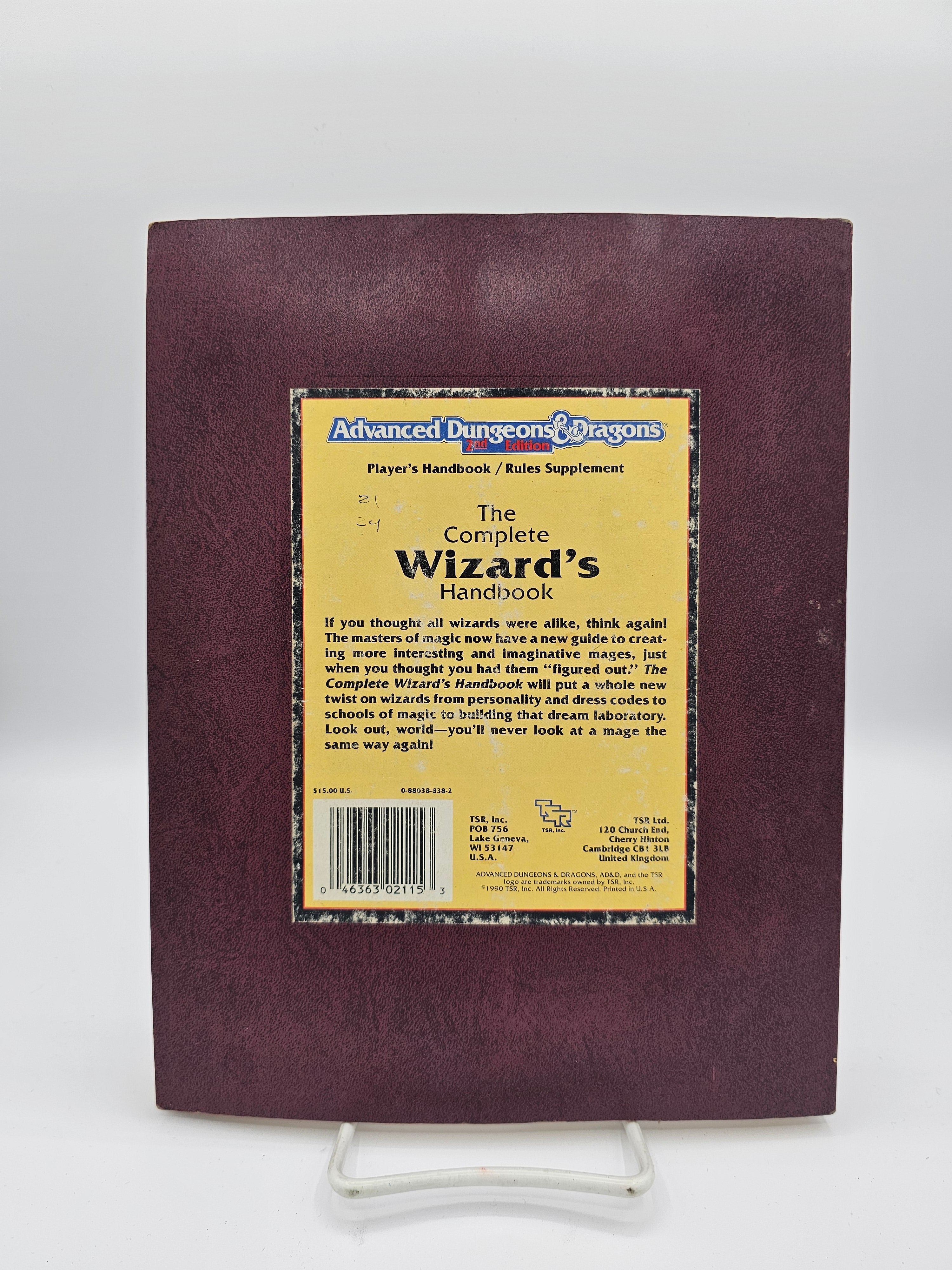AD&D 2nd Ed: The Complete Wizards's Handbook (TSR 2115) (USED)