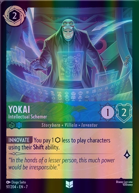 Yokai - Intellectual Schemer (Archazia's Island - 097/204) Uncommon