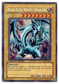 Blue-Eyes White Dragon (FL1-EN001) Light Played