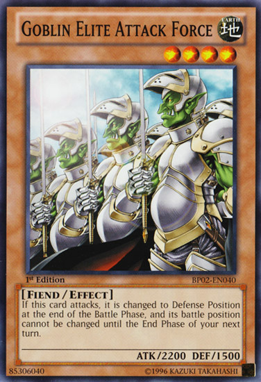 Goblin Elite Attack Force (BP02-EN040) Common - Near Mint 1st Edition