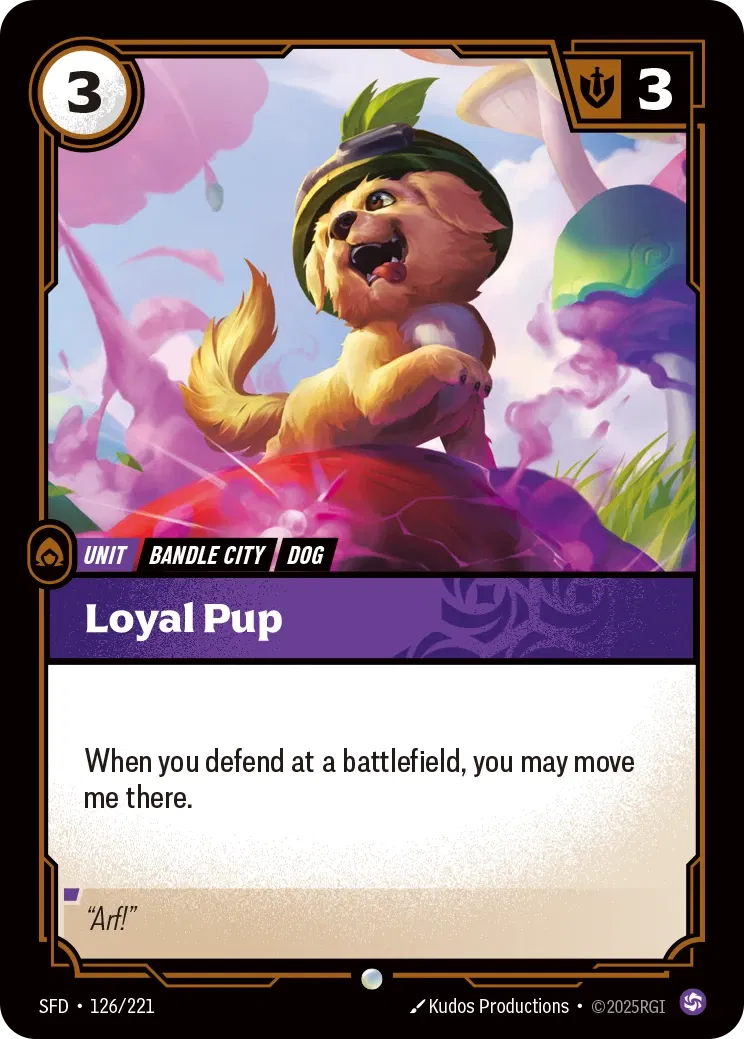 Loyal Pup - 126/221 (SFD) Common