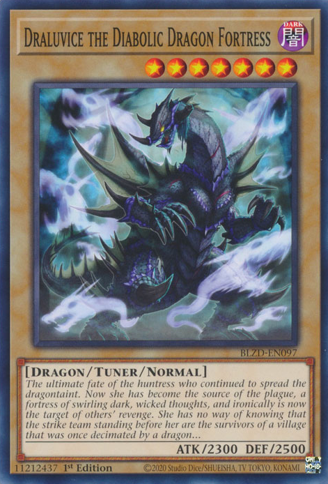 Draluvice the Diabolic Dragon Fortress (BLZD-EN097)