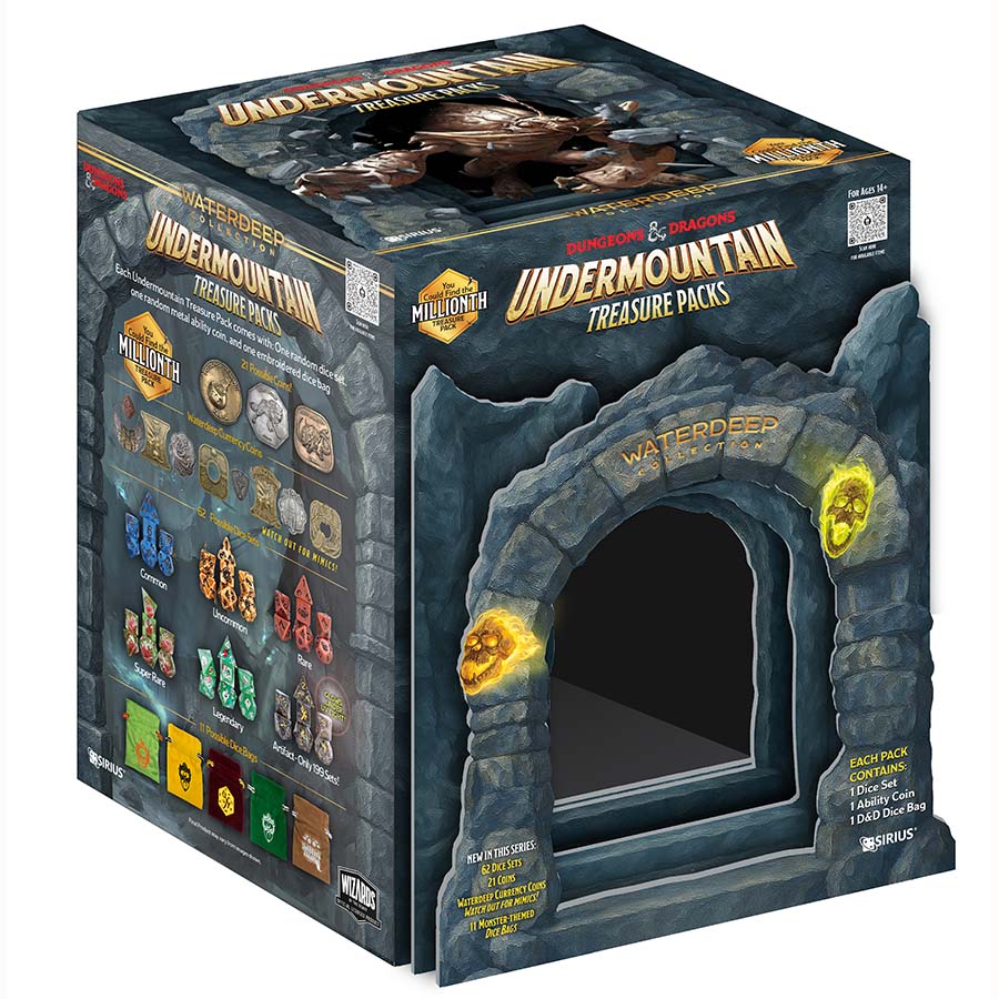 Sirius Dice: D&D Undermountain Treasure - Display (25)