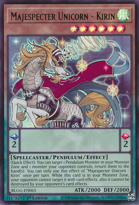 Majespecter Unicorn - Kirin (BLGG-EN065)