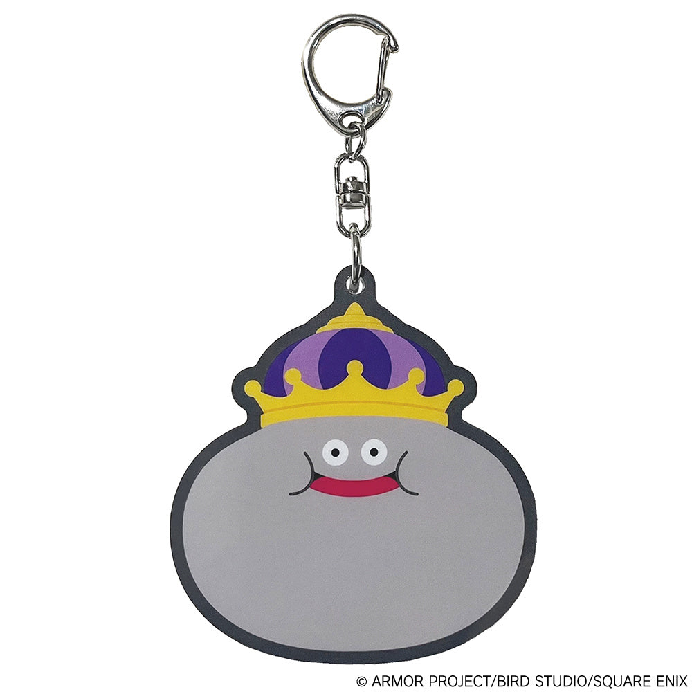 Dragon Quest: Smile Slime Shaker Keychain Metal King & Metal Slime