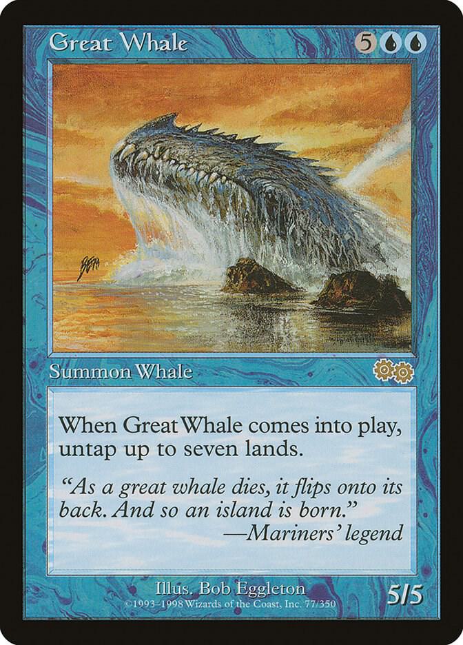 Great Whale (USG-R) Heavy Play