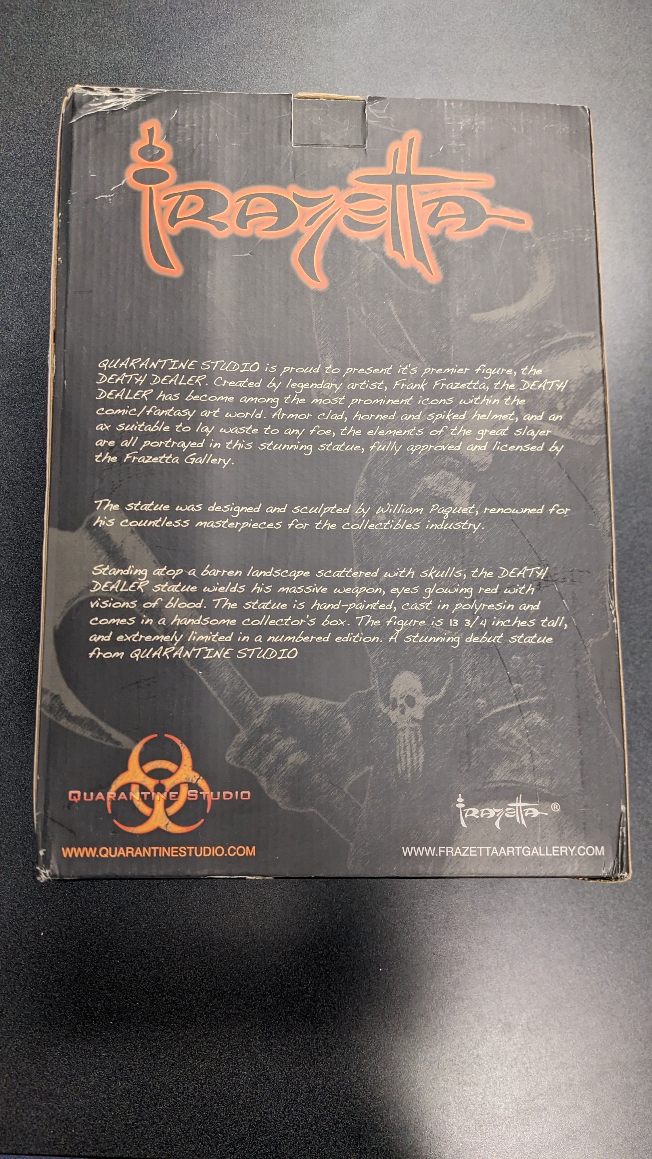 Quarantine Studios Death Dealer 13.75' Statue (#85/600)