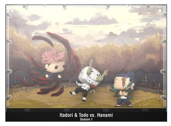 POP Figure Moment: Jujutsu Kaisen #0006 - Itadori & Todo vs Hanami
