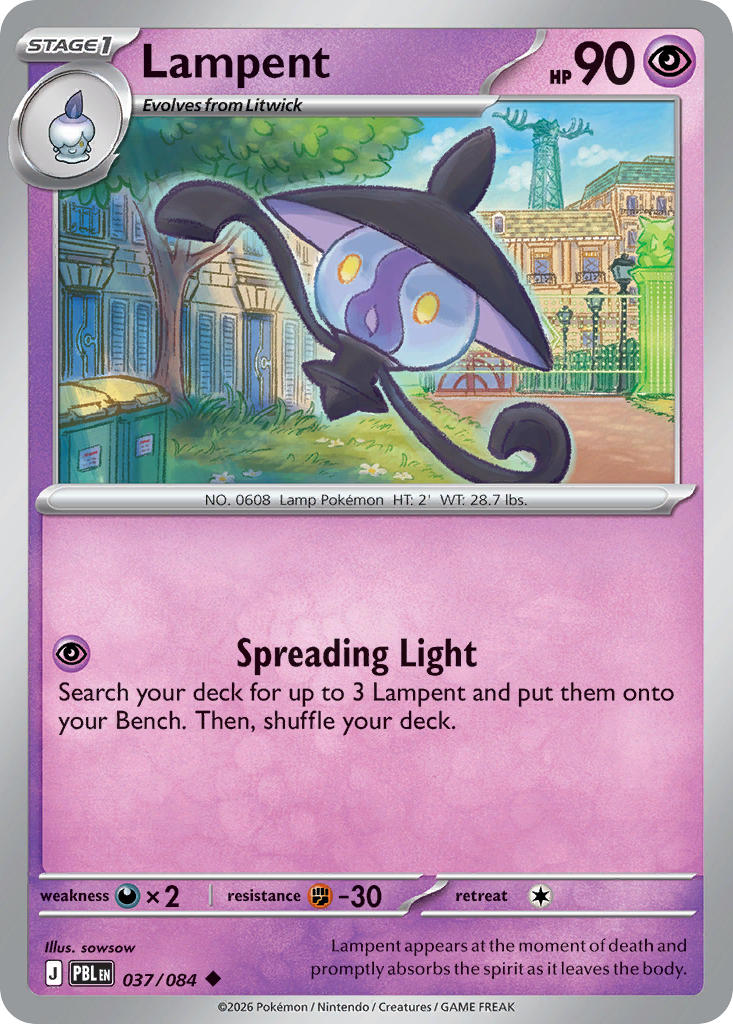 Lampent - 037/084 (PBL) Uncommon