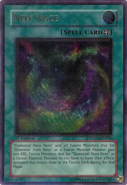 Neo Space (POTD-ENO46) Ultimate Rare - Moderately Played 1st Edition