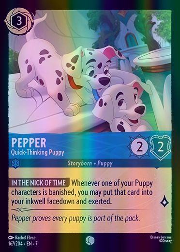 Pepper - Quick-Thinking Puppy (Archazia's Island - 167/204) Common