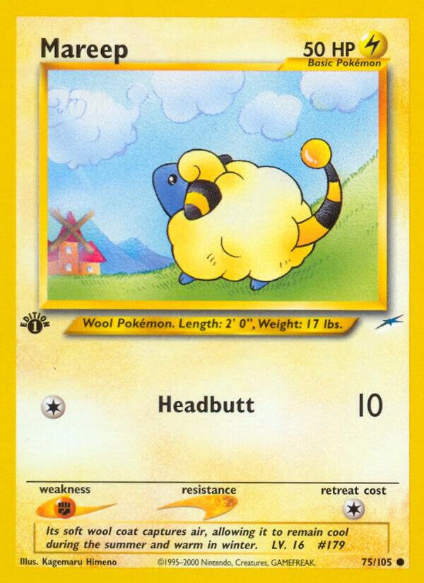 Mareep - 075/105 (N4) Common Near Mint