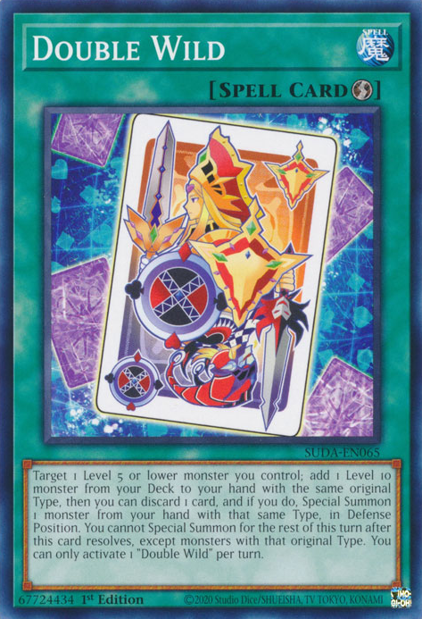 Double Wild (SUDA-EN065) Common - Near Mint 1st Edition