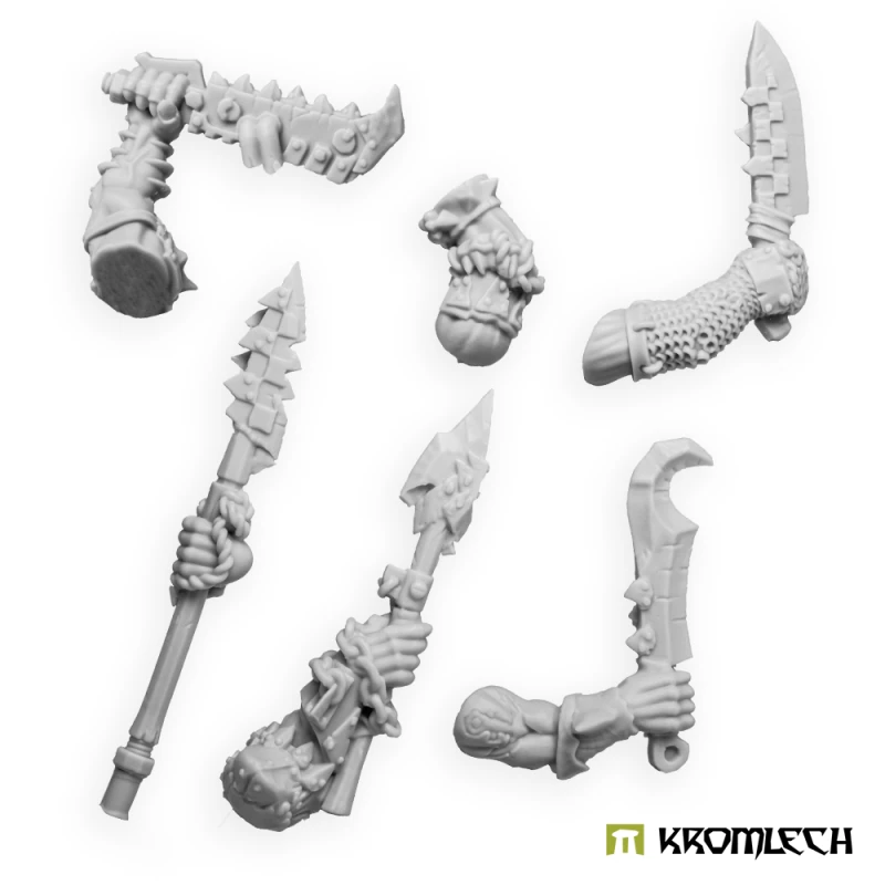 Kromlech KRCB327: Orc Storm Riderz - Melee Weapons (5)