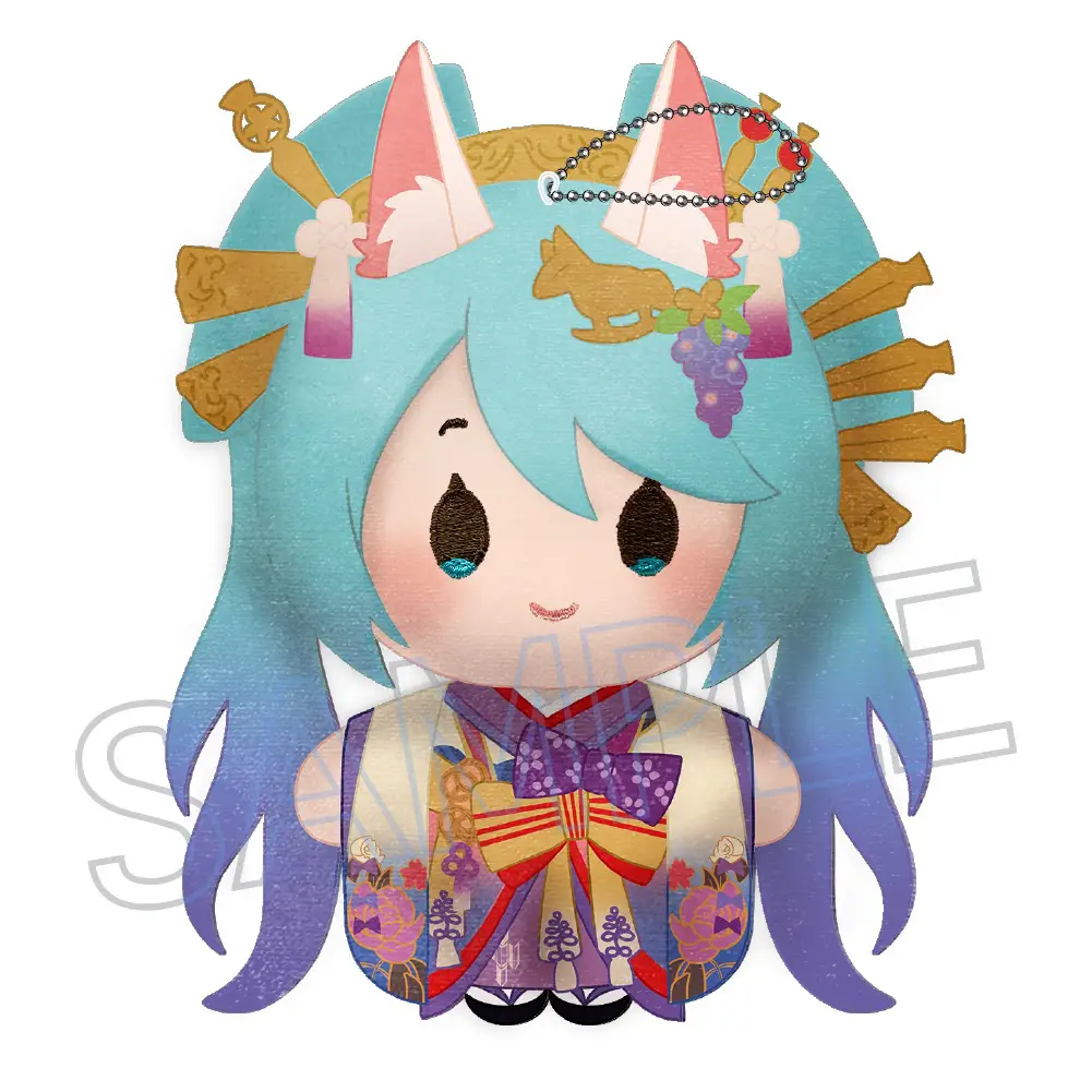 Hatsune Miku: Hyakki Yakou -Beautiful Banquet- Plush Mascot C White Fox