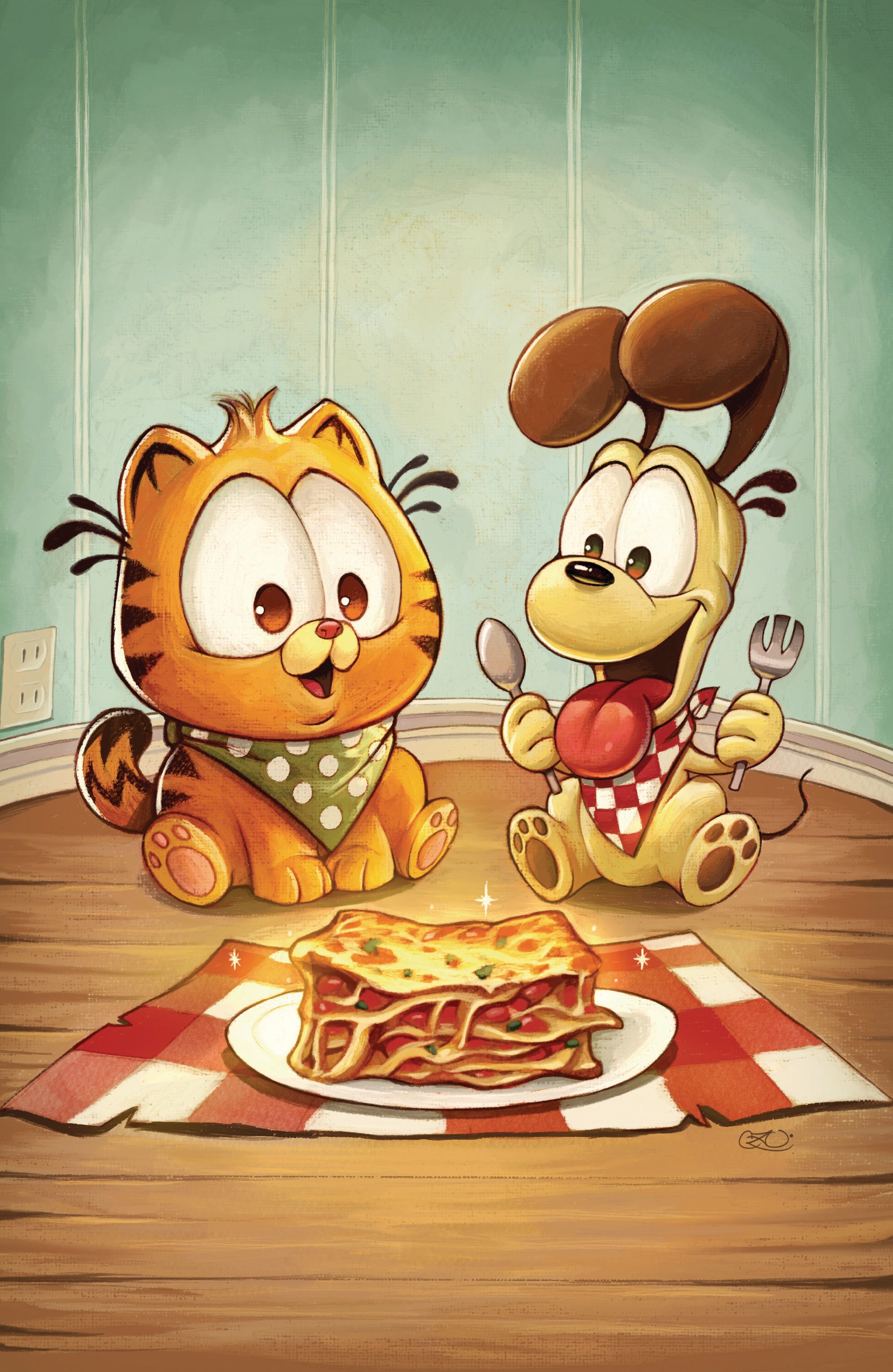 Baby Garfield #2 C 1:5 INCV (Full Art, Zullo-Uminga)