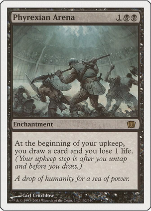 Phyrexian Arena (8ED-R) Heavy Play