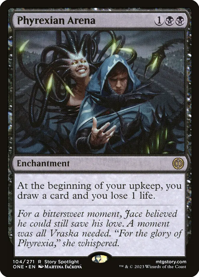 Phyrexian Arena (ONE-R) Light Play