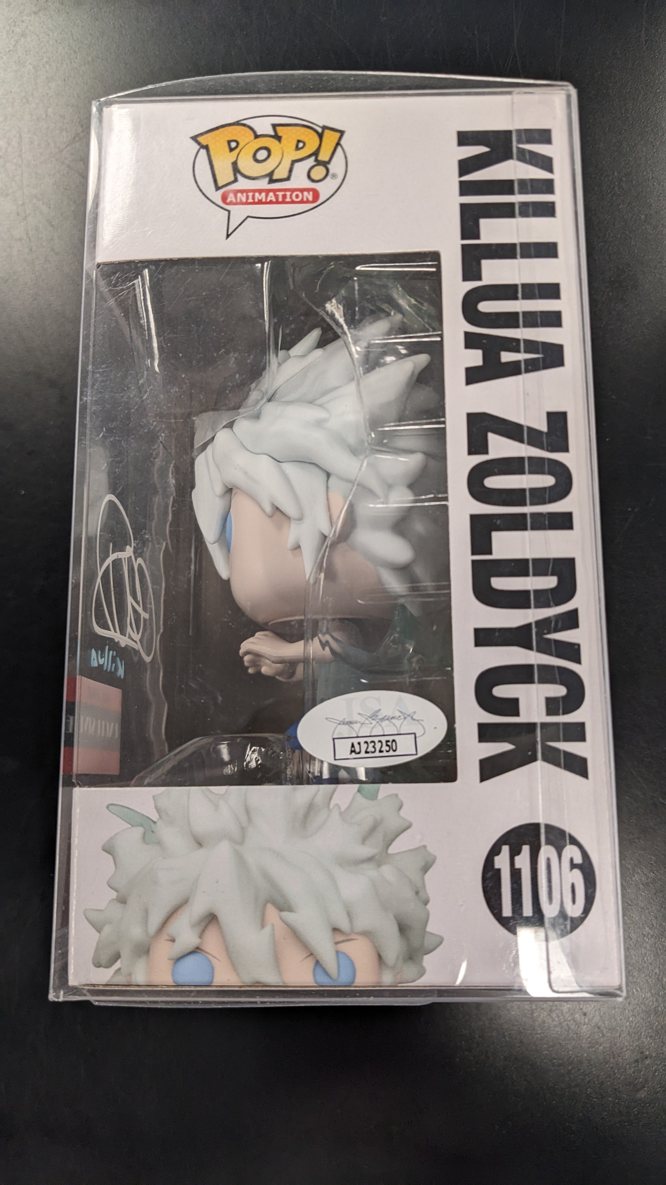 POP Figure: Hunter X Hunter #1106 - Killua Zoldyck (AAA) (Signed w/ JSA Certification)