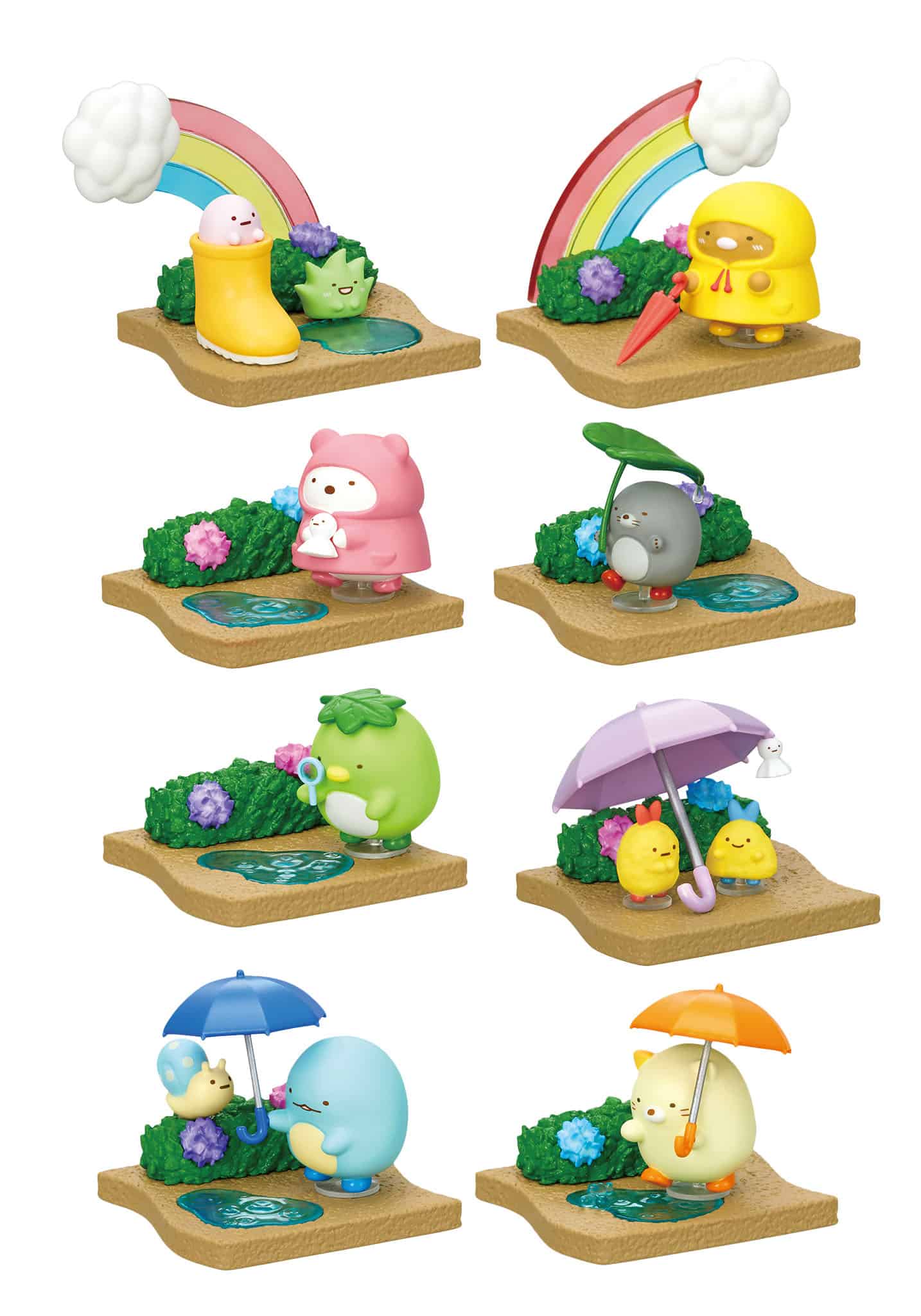 Re-Ment: Sumikkogurashi Walking on a Rainy Day Blind Box