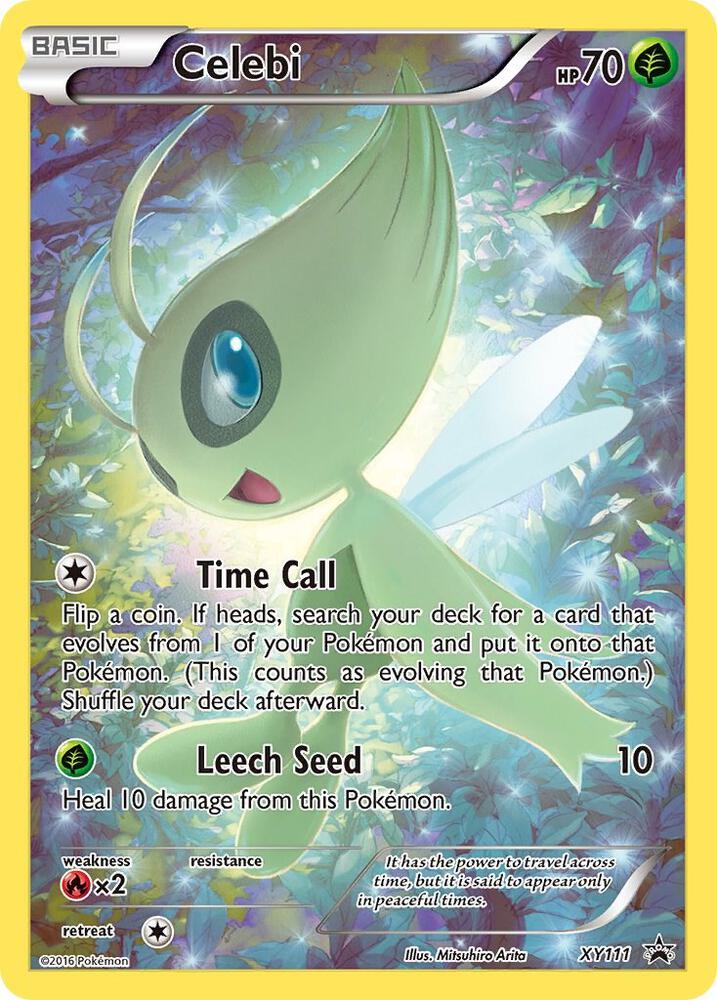 Celebi - XY111 (XY:PR) Promo - Light Play Holofoil
