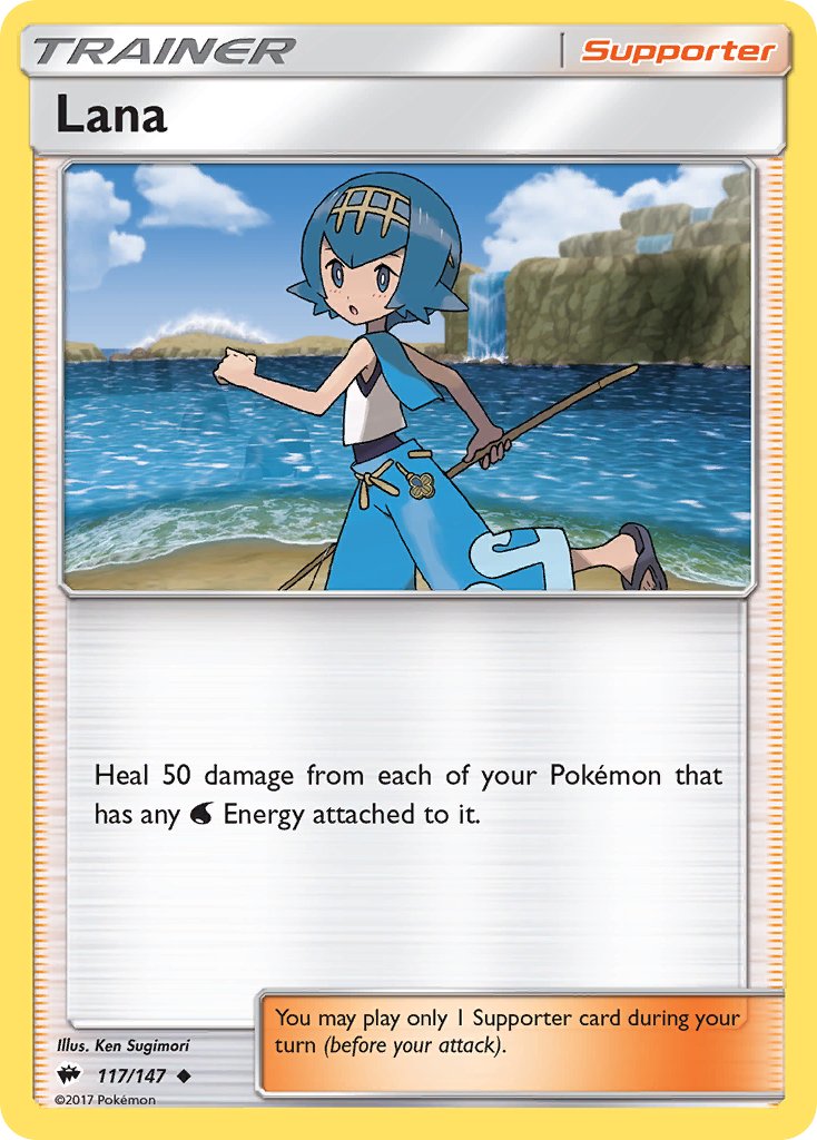 Lana - 117/147 (SM:BUS) Uncommon - Near Mint