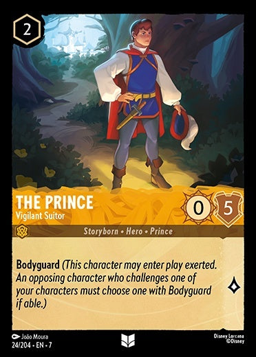 The Prince - Vigilant Suitor (Archazia's Island - 024/204) Uncommon