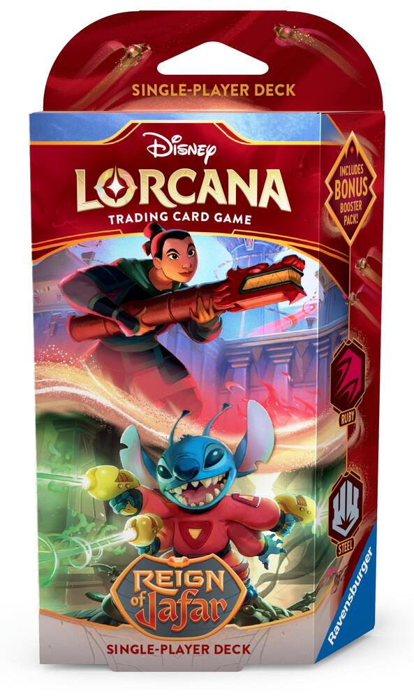 Lorcana TCG: Set 8 Reign of Jafar - Starter Deck: Ruby & Steel