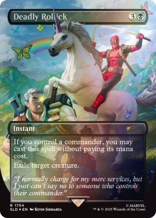 MTG: Secret Lair - Secret Lair x Marvel's Deadpool Foil Edition