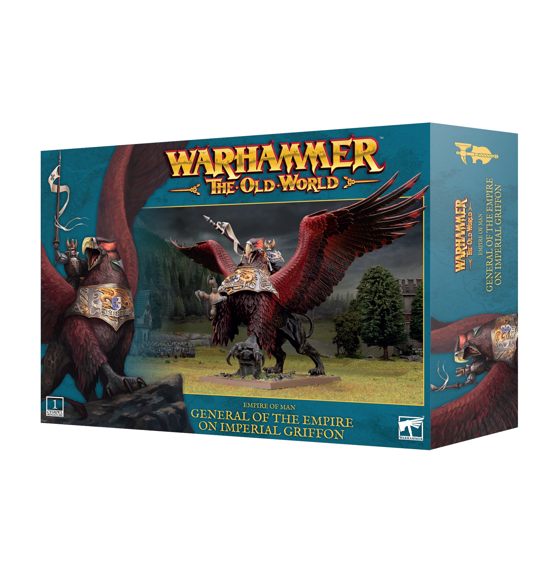 Warhammer The Old World: Empire of Man - General of the Empire On Imperial Griffon
