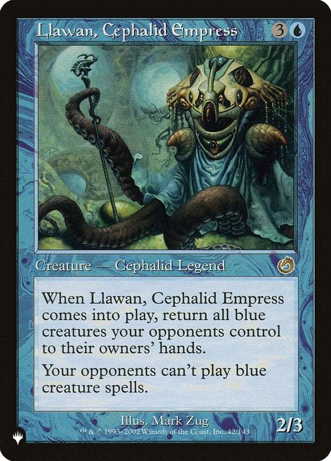 Llawan, Cephalid Empress (TOR-R-LIST)