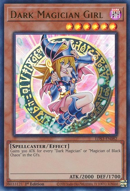 Dark Magician Girl (LDS3-EN082) Ultra Rare