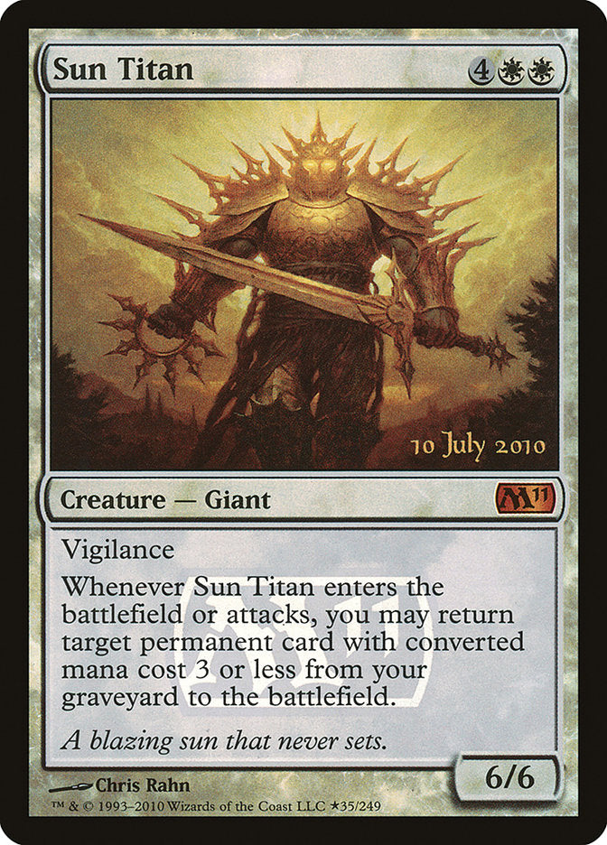 Sun Titan (M11-M-PRE) Light Play