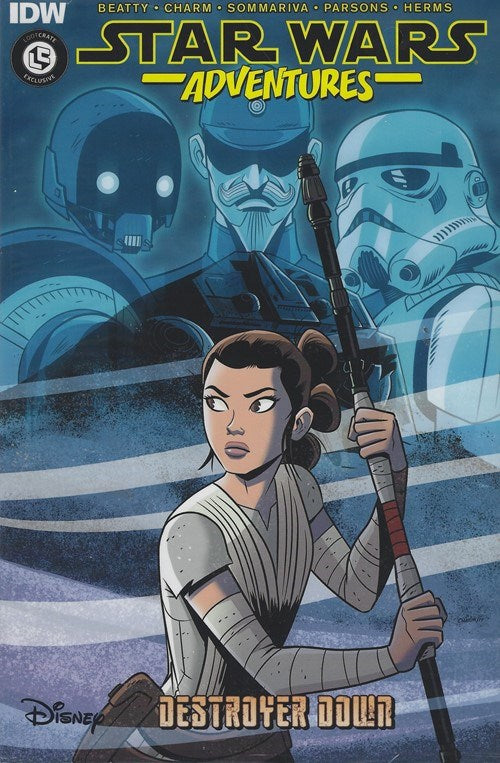 STAR WARS ADVENTURES: DESTROYER DOWN (2018) #1 (9.4) Loot Crate Exclusive (Sealed)