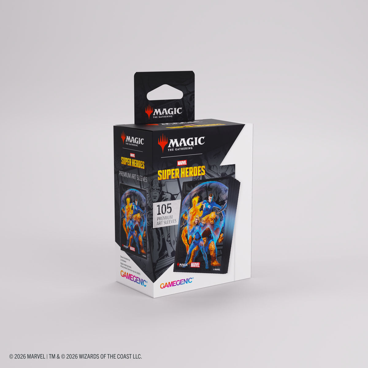 GameGenic: Premium Art Sleeves - MTG: Marvel Super Heroes - The Fantastic Four
