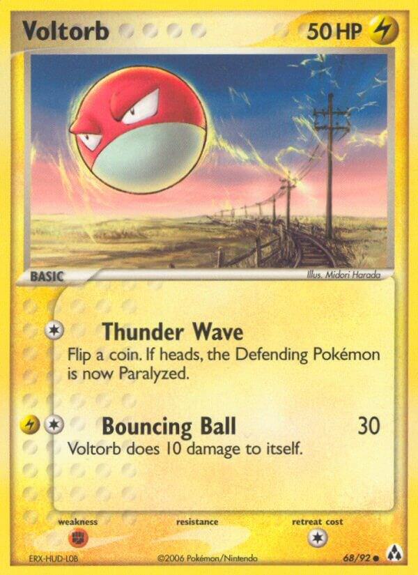 Voltorb (68/92) Reverse Holo