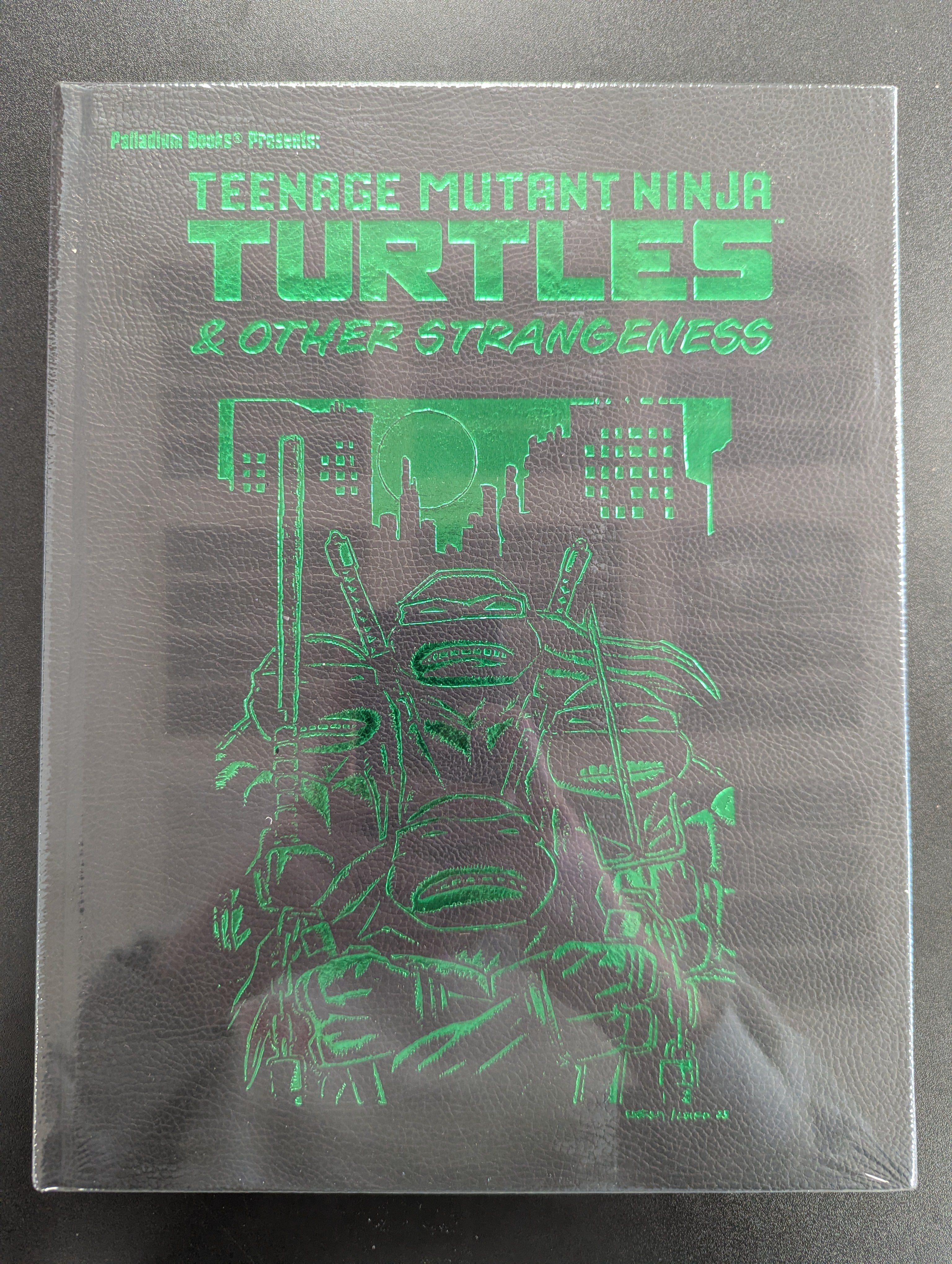 TMNT & Other Strangeness RPG: Redux Edition - Mutagen Green Foil Stamped Cover Edition (KS Exclusive)