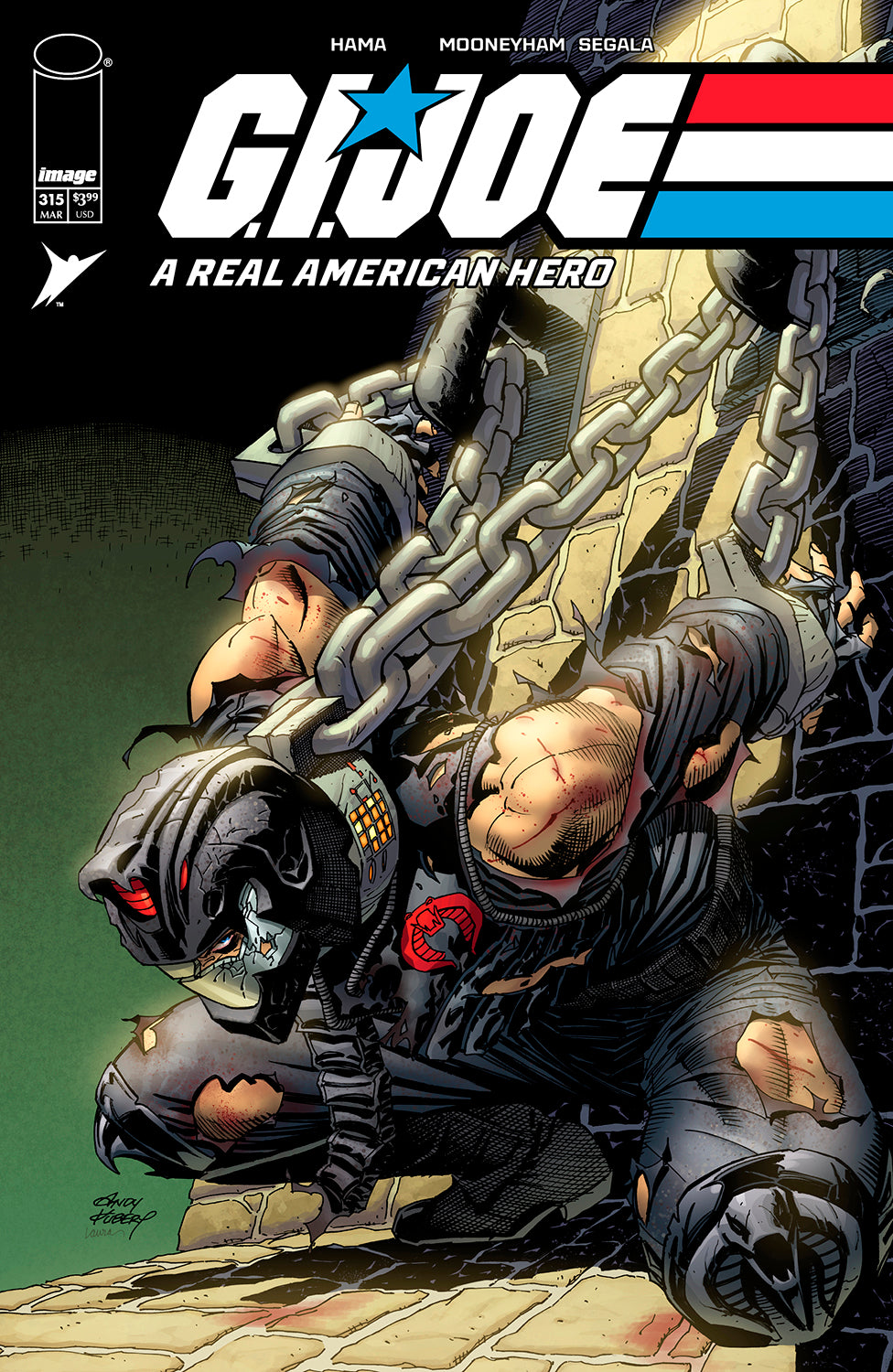 GI JOE A REAL AMERICAN HERO #315 CVR A ANDY KUBERT & LAURA MARTIN