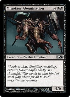 Minotaur Abomination (M14-C)