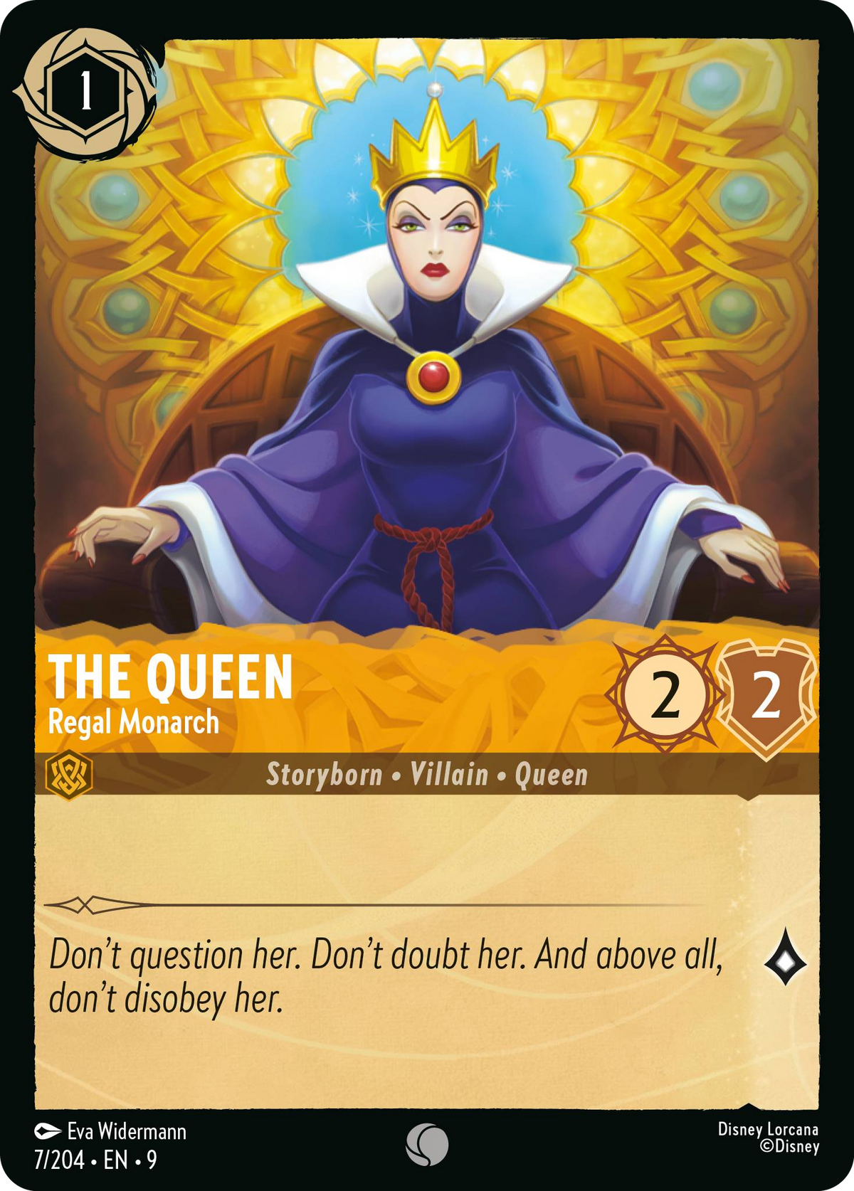 The Queen - Regal Monarch (007/204 - Fabled) Common