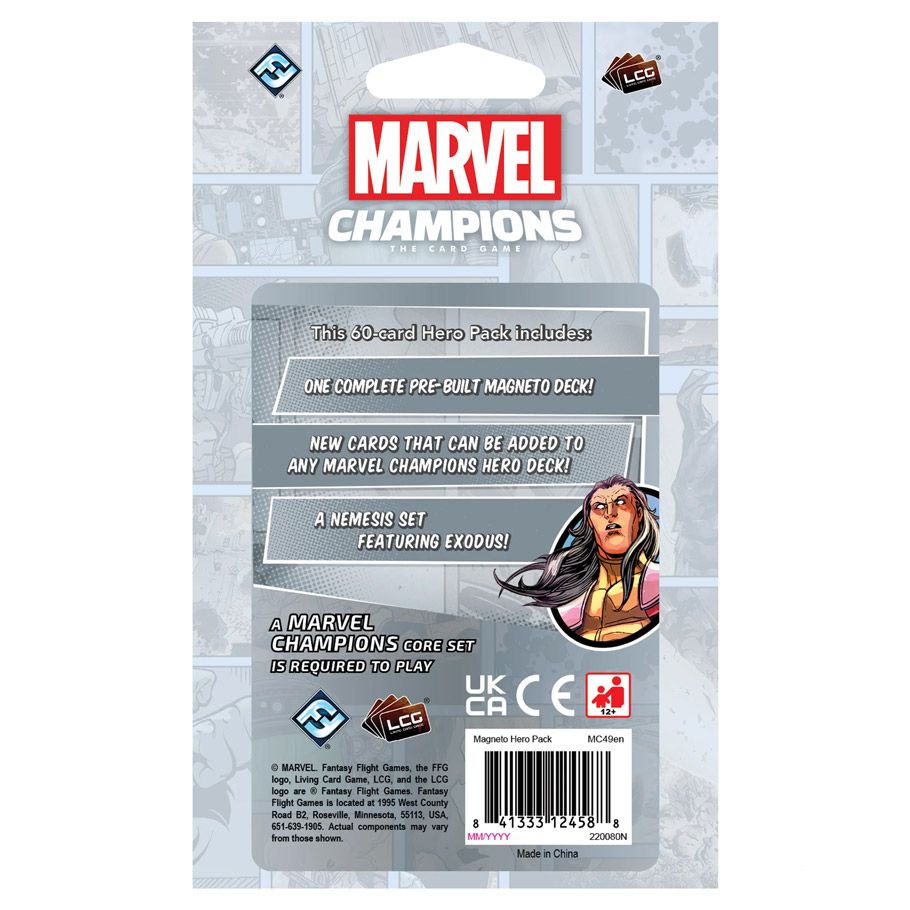 Marvel Champions LCG: (MC49EN) Hero Pack - Magneto