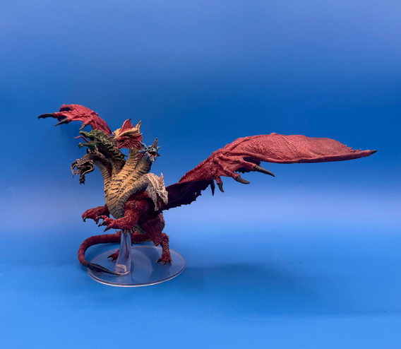 D&D Miniatures: Icons of the Realms - Premium Figure: Aspect of Tiamat (USED) Out of Box