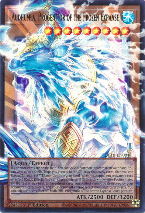 Audhumla, Progenitor of the Frozen Expanse (Extended Art) (BETB-EN081)