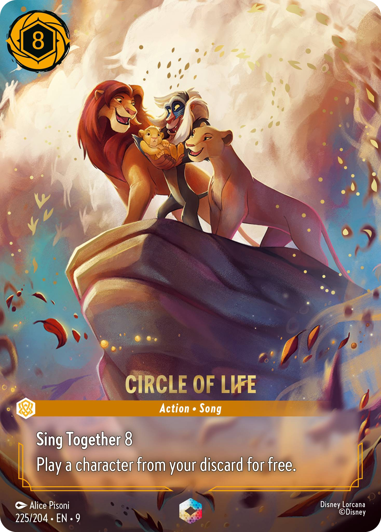 Circle of Life (Fabled - 225/204) Enchanted