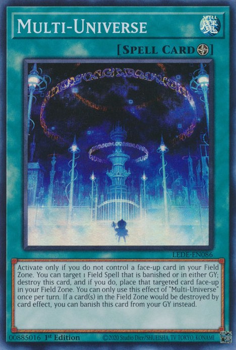 Multi-Universe (LEDE-EN086) Super Rare - Near Mint 1st Edition