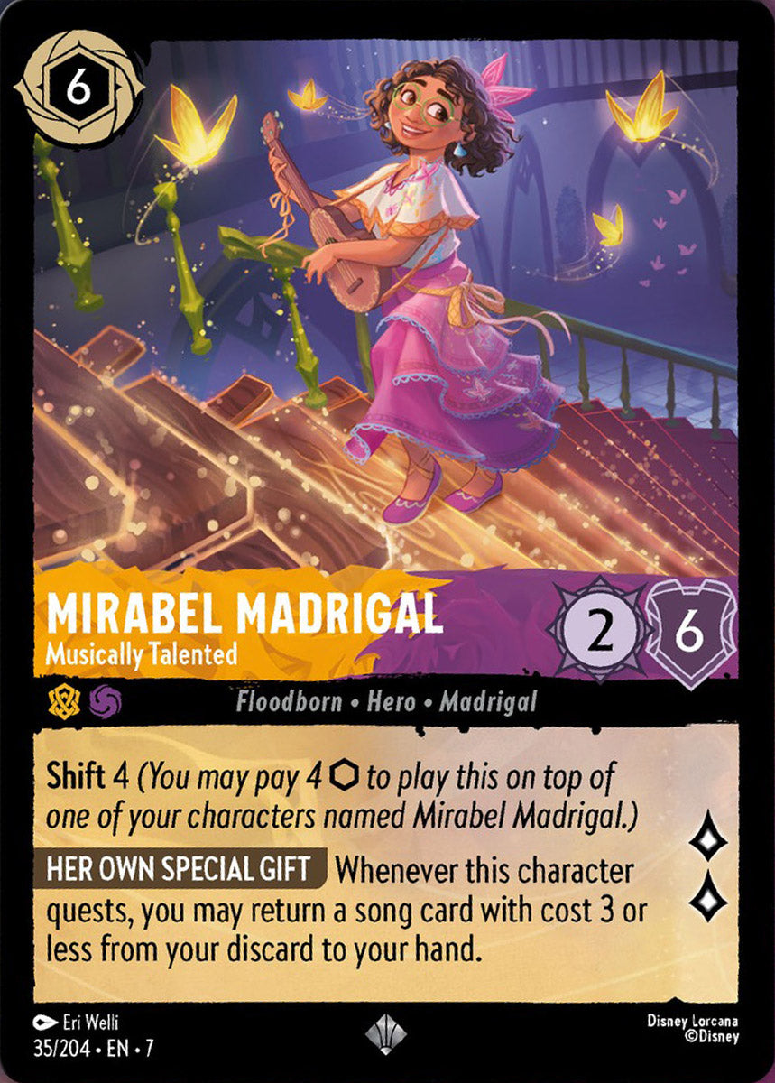 Mirabel Madrigal - Musically Talented (Archazia's Island - 035/204) Super Rare