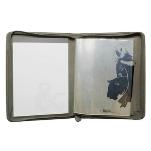 ULTRA-PRO ZIP BOOK & CHARACTER FOLIO DND ARTIFACTS ACROSS ETERNITIES: DRIZZT & THE FORGOTTEN REALMS PREMIUM
